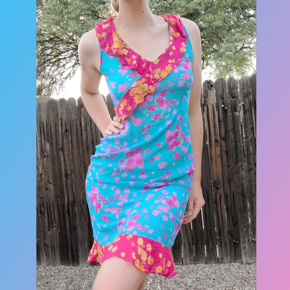Johnny Was Silk Dress